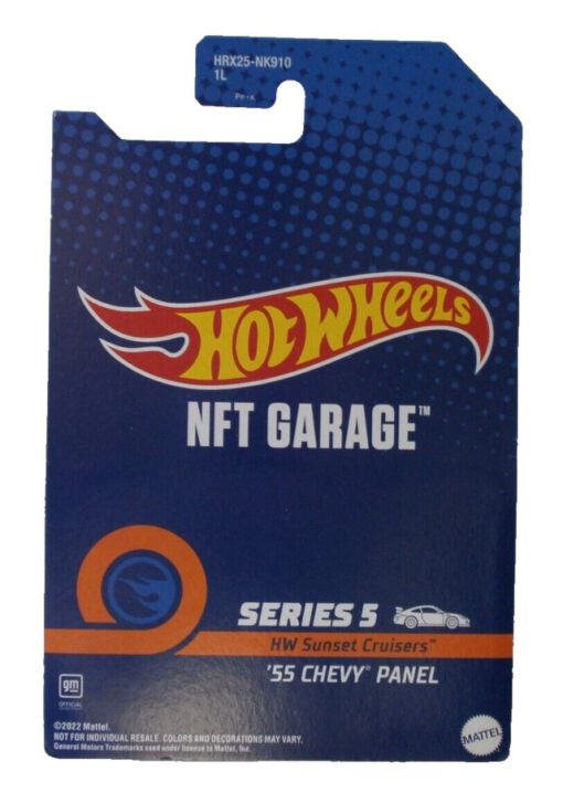 Hot Wheels 55 Chevy Panel NFT Garage Series 5 – Bild 5