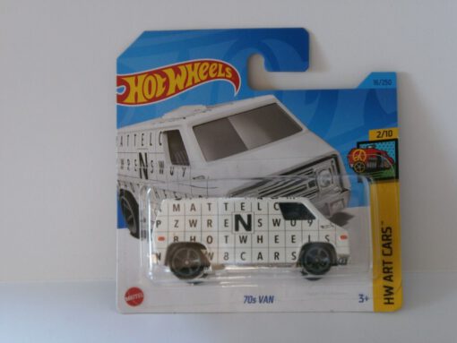 Hot Wheels 70s Van HW Art Cars