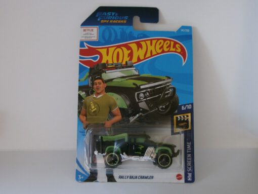 Hot Wheels Rally Baja Crawler Long Card Fast & Furious Spy Racers