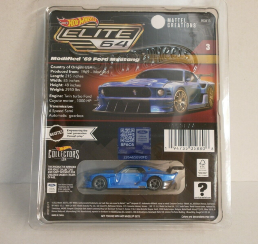 Hotwheels Ford Mustang 69 Modified RLC – Bild 2