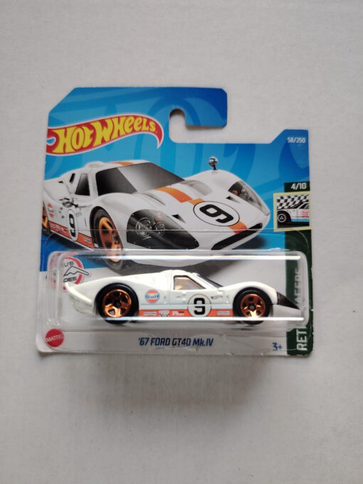 Hot Wheels 67 Ford GT40 Mk.IV