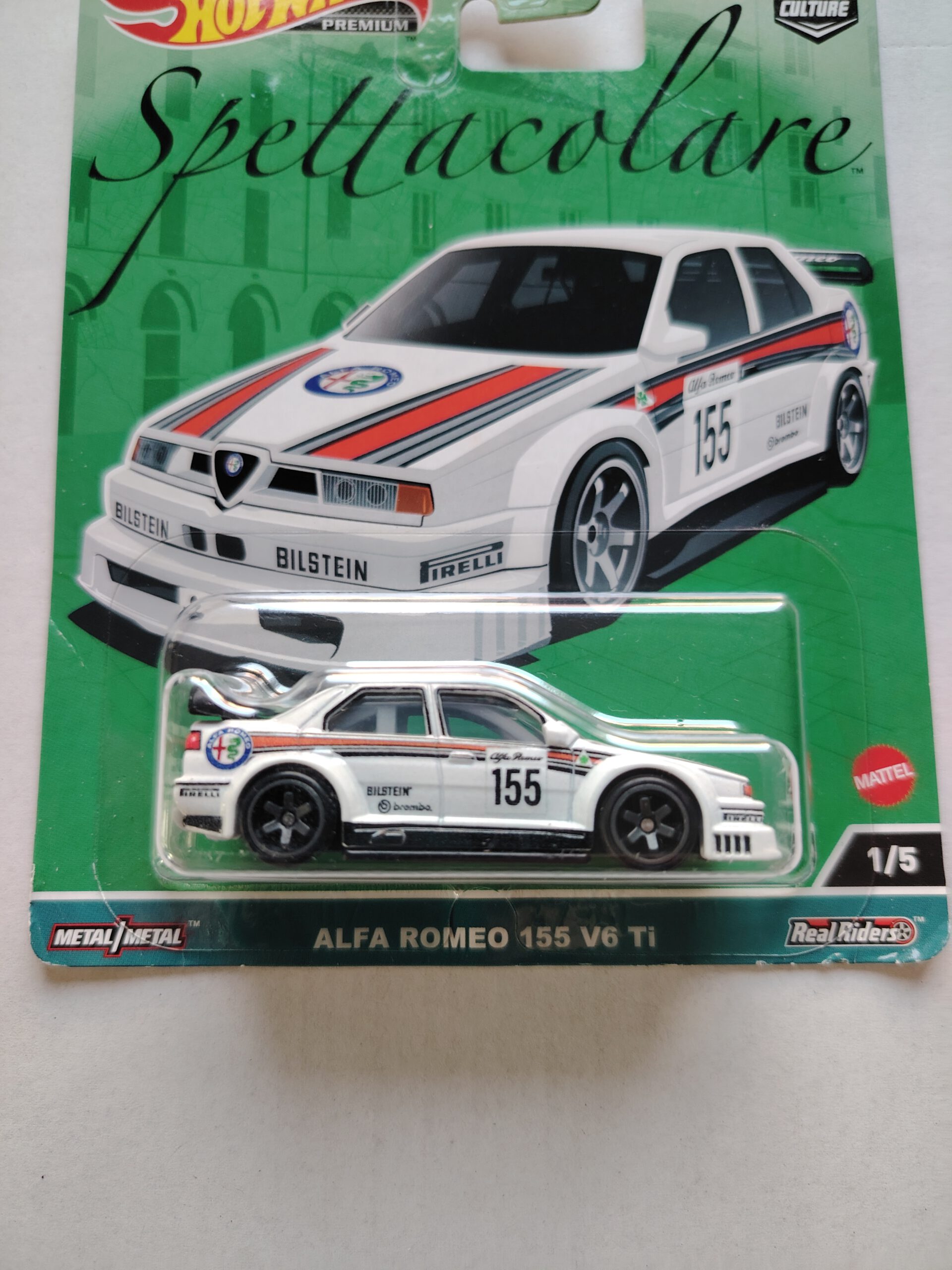 Hot Wheels Premium Car Culture Alfa Romeo 155 V6 Ti – Bild 3