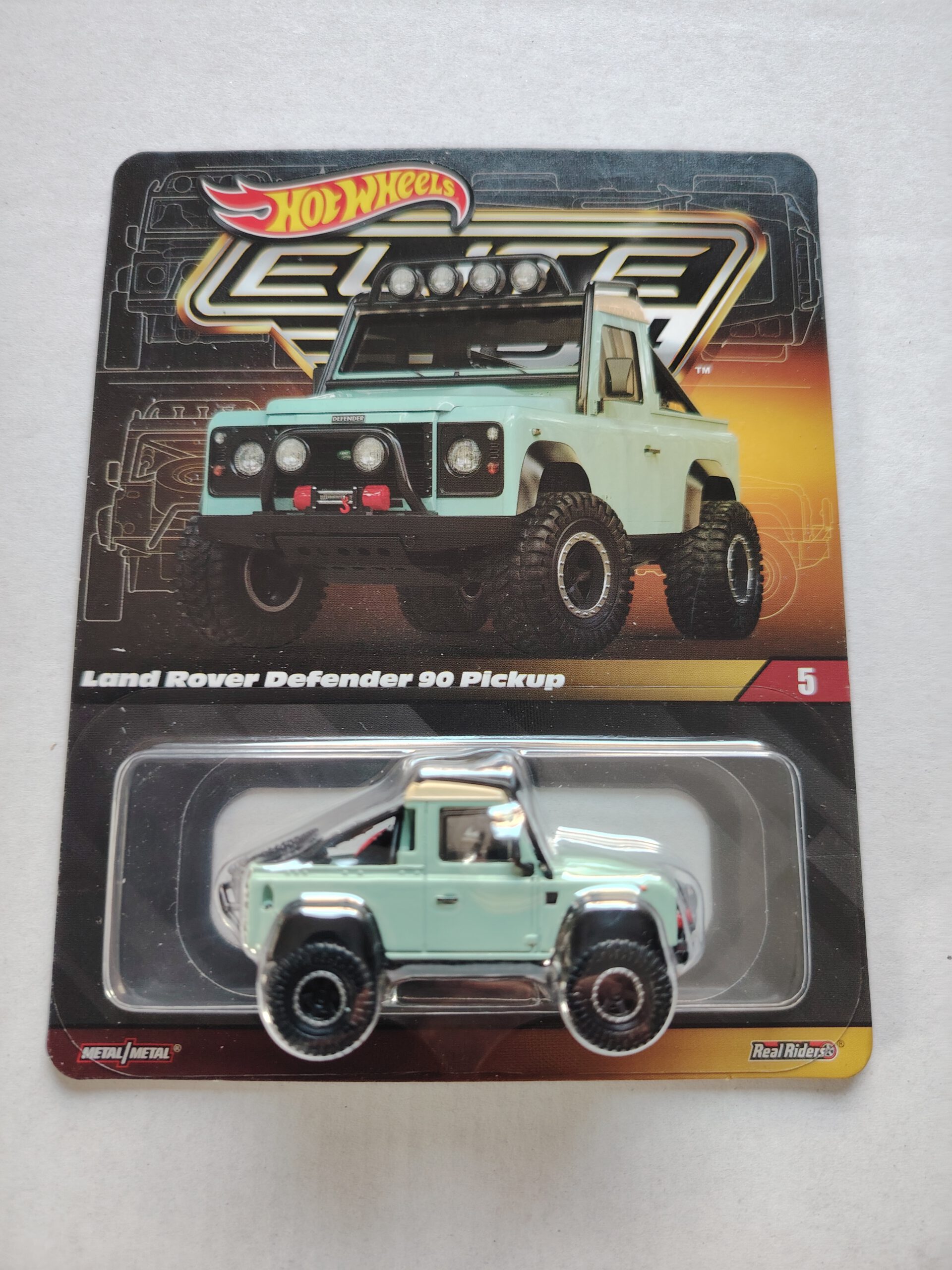 Hot Wheels RLC Elite 64 Land Rover Defender 90 Pickup – Bild 3