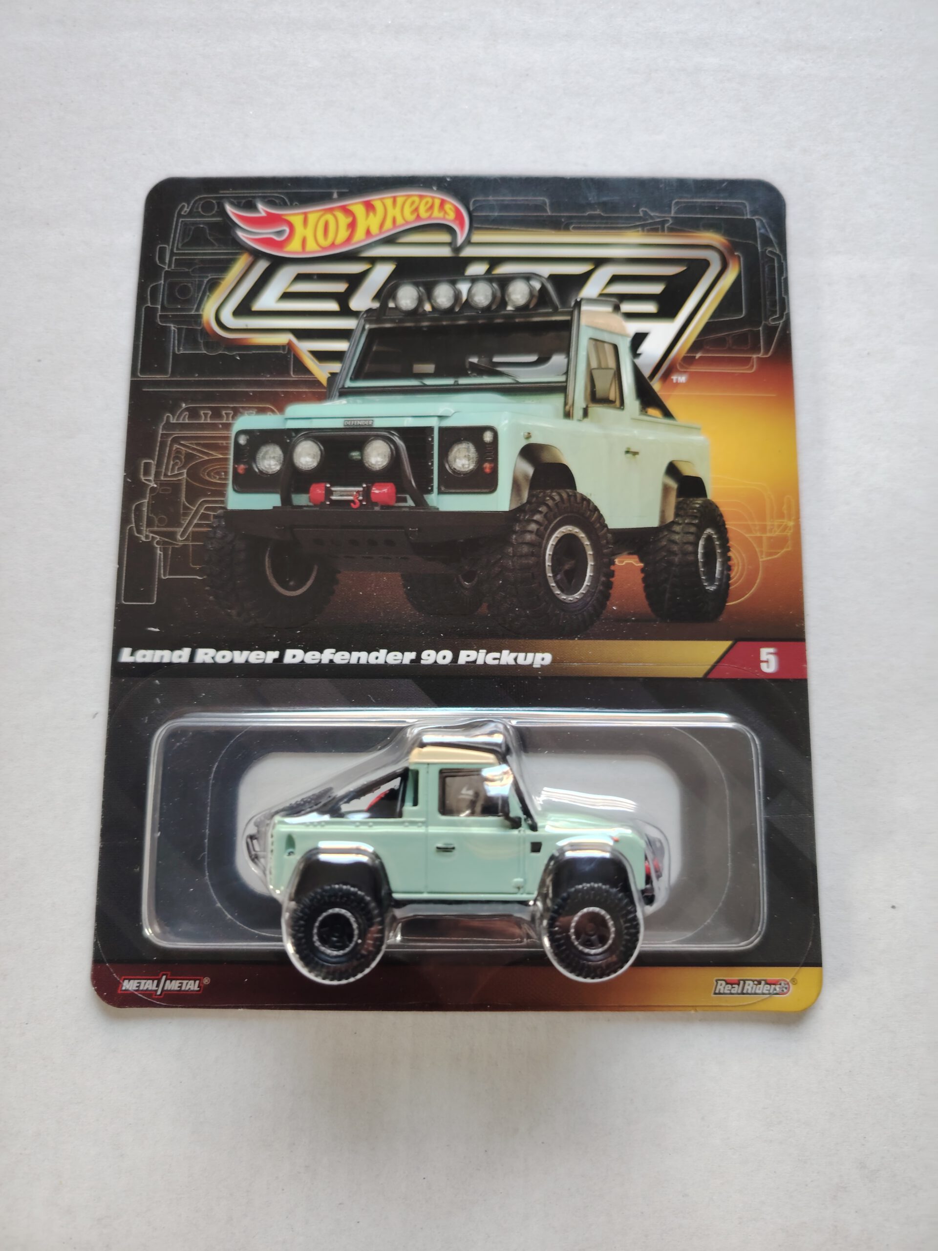 Hot Wheels RLC Elite 64 Land Rover Defender 90 Pickup – Bild 4