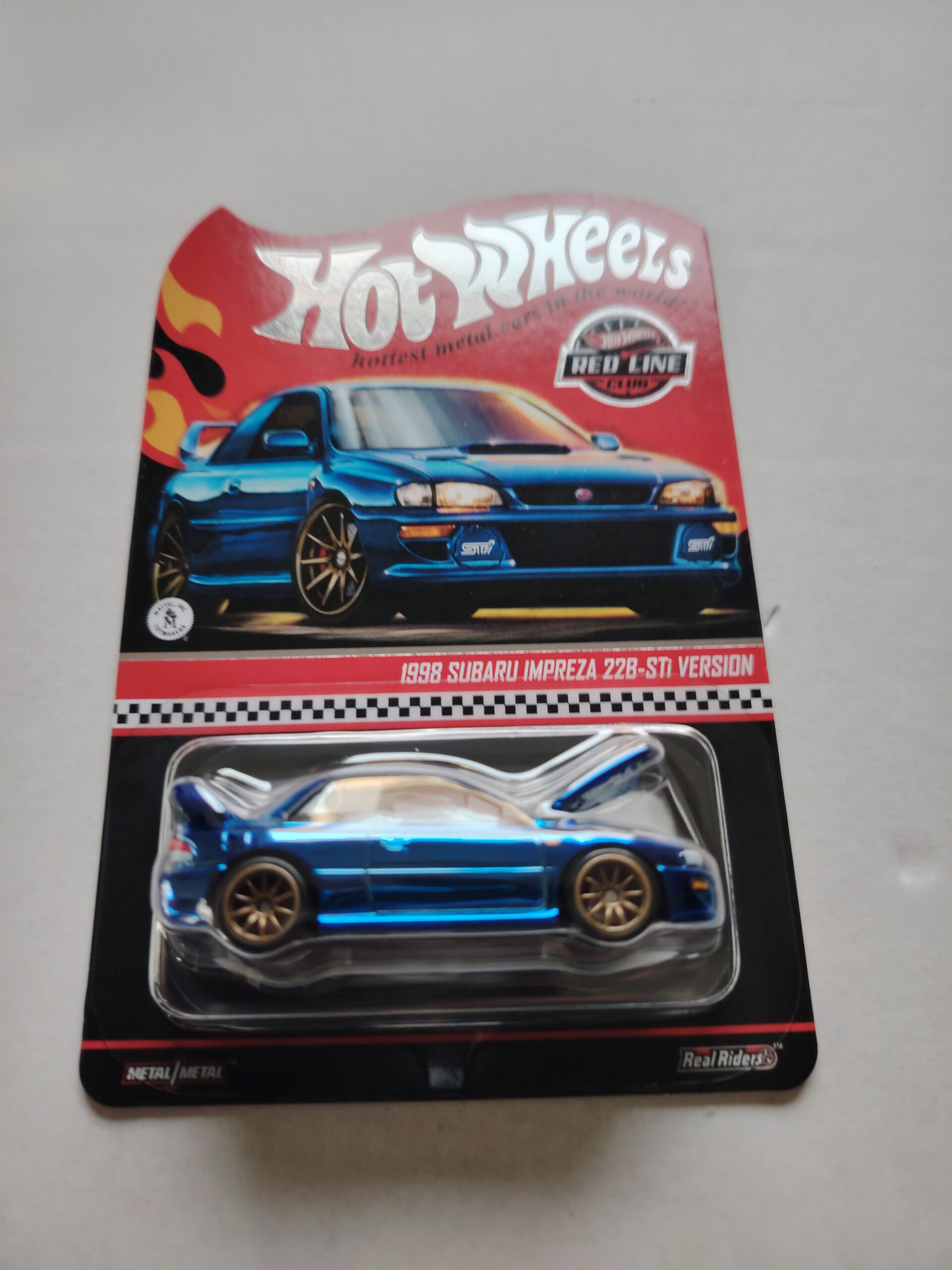 Hot Wheels RLC 1998 Subaru Impreza 22B-STi Version – Bild 2