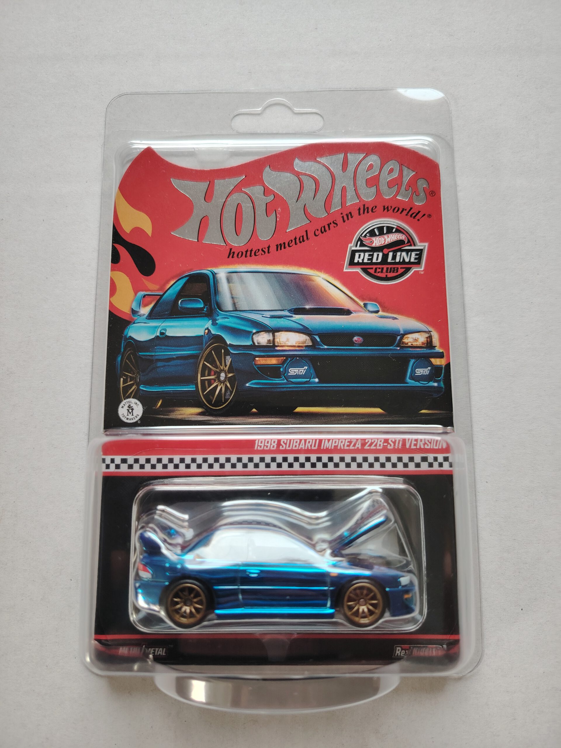 Hot Wheels RLC 1998 Subaru Impreza 22B-STi Version – Bild 5
