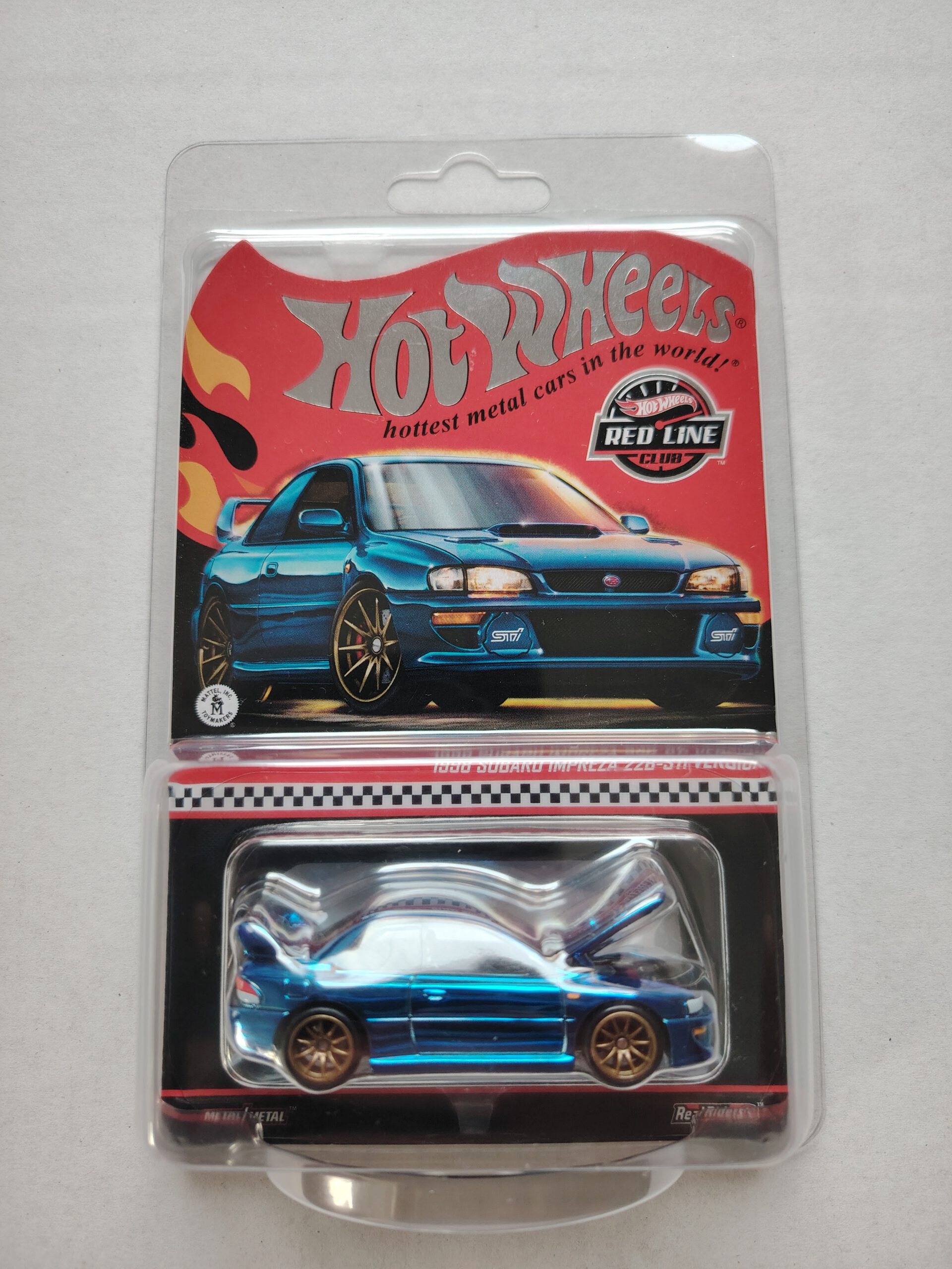 Hot Wheels RLC 1998 Subaru Impreza 22B-STi Version