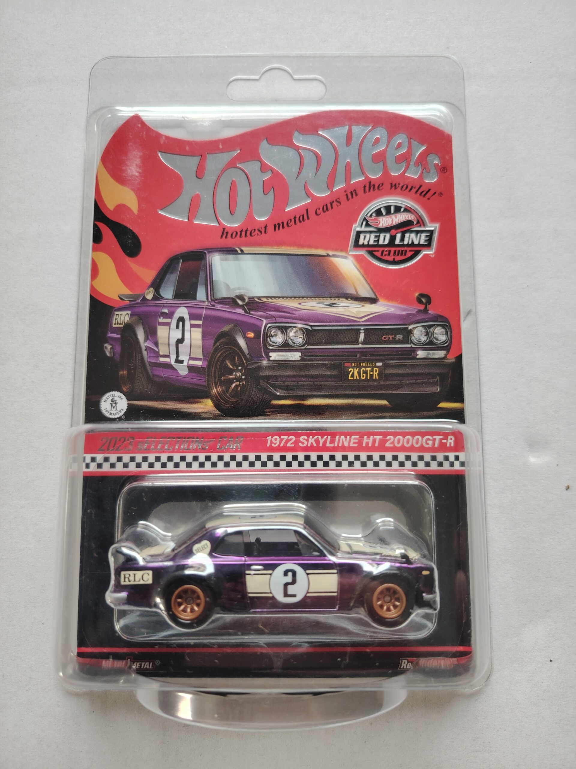 Hot Wheels RLC 1972 Skiline HT 2000GT-R
