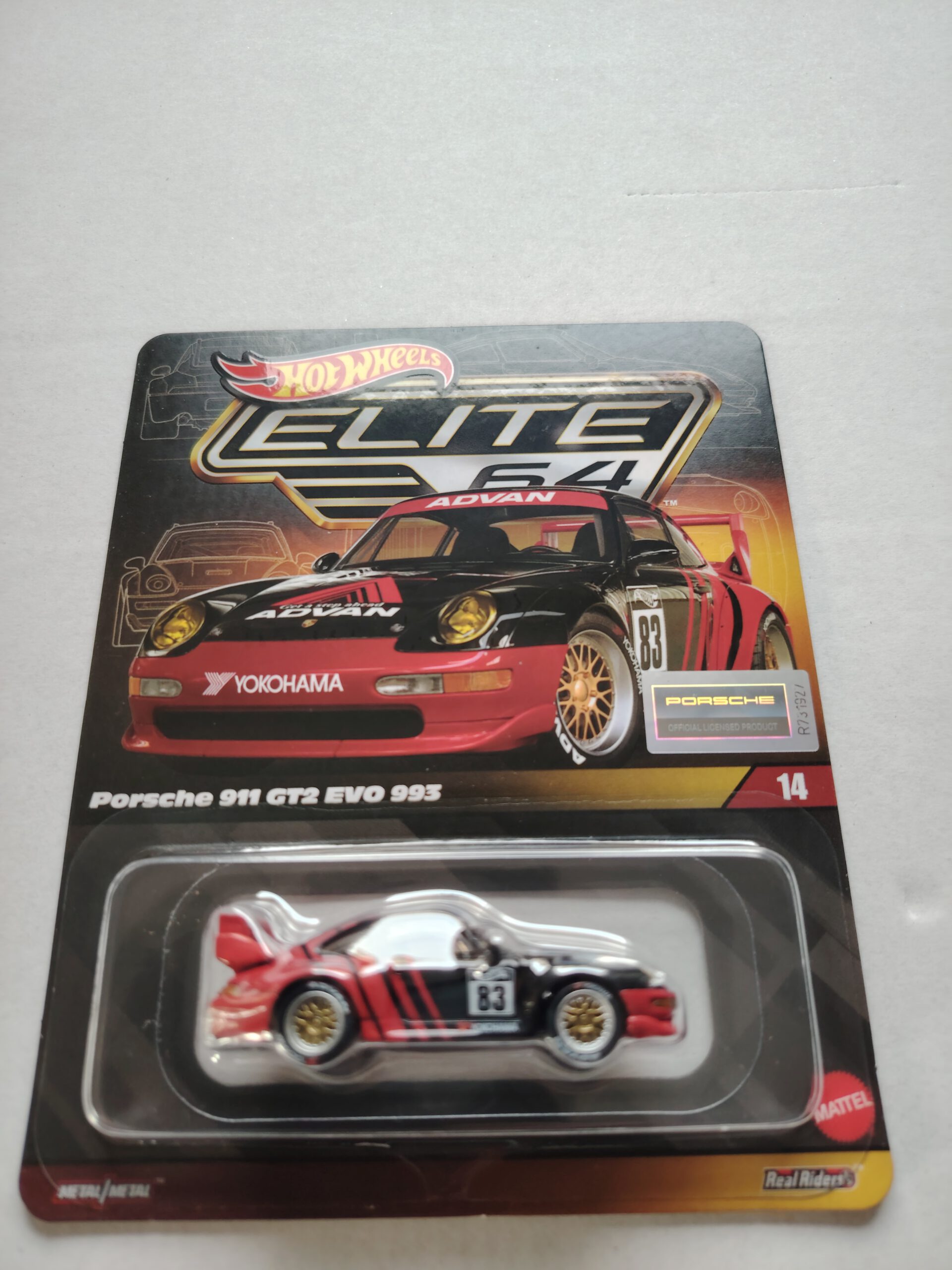 Hot Wheels Elite 64 Porsche 911 GT2 EVO 993 – Bild 2