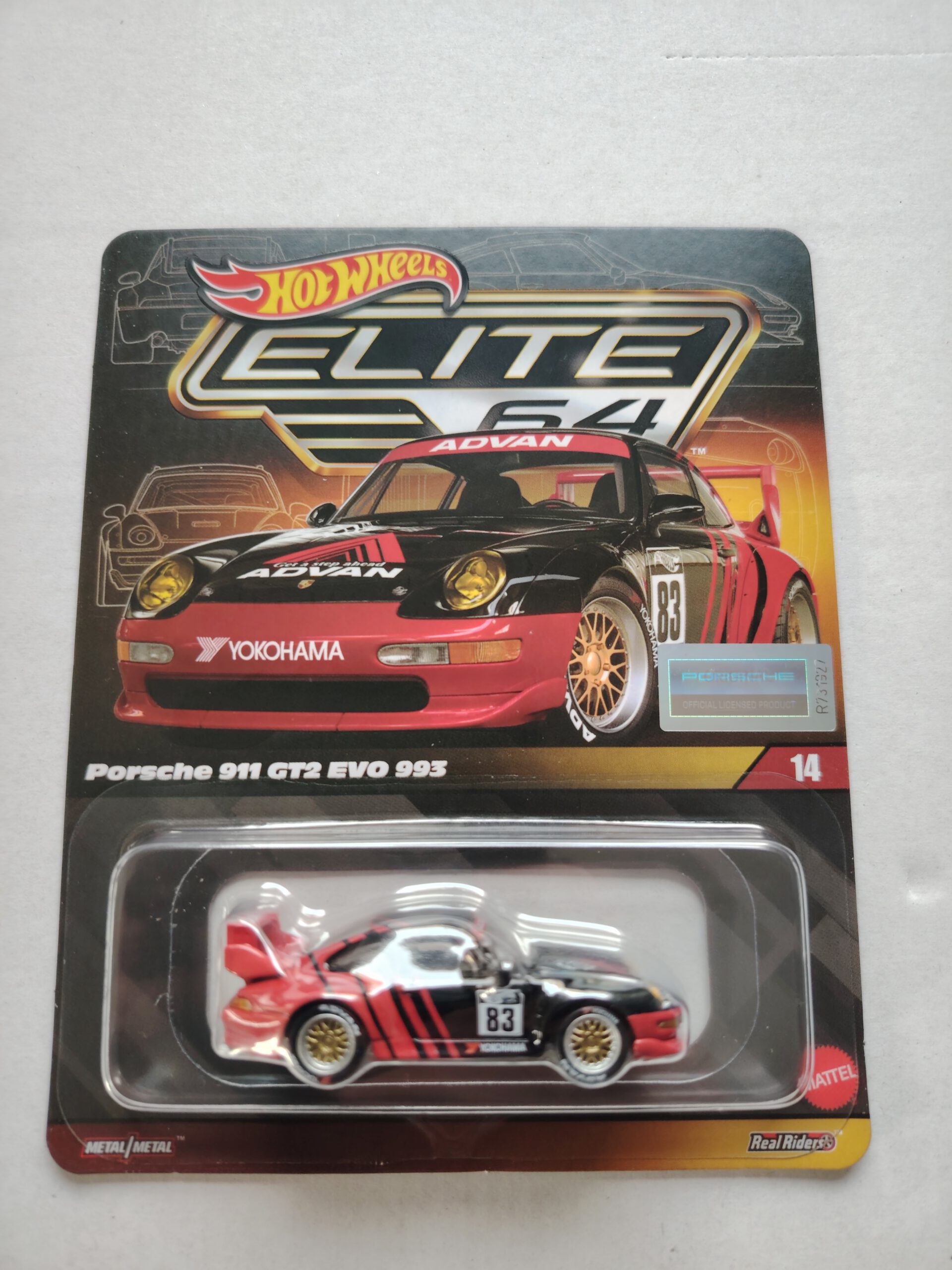 Hot Wheels Elite 64 Porsche 911 GT2 EVO 993 – Bild 3