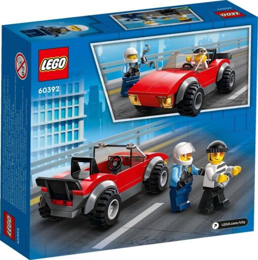 LEGO® City 60392 Verfolgungsjagd mit dem Polizeimotorrad – Bild 2