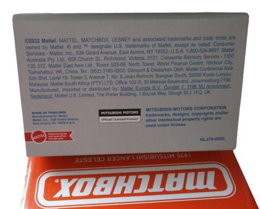 Matchbox Mitsubishi Lancer Celeste 75 RLC – Bild 4